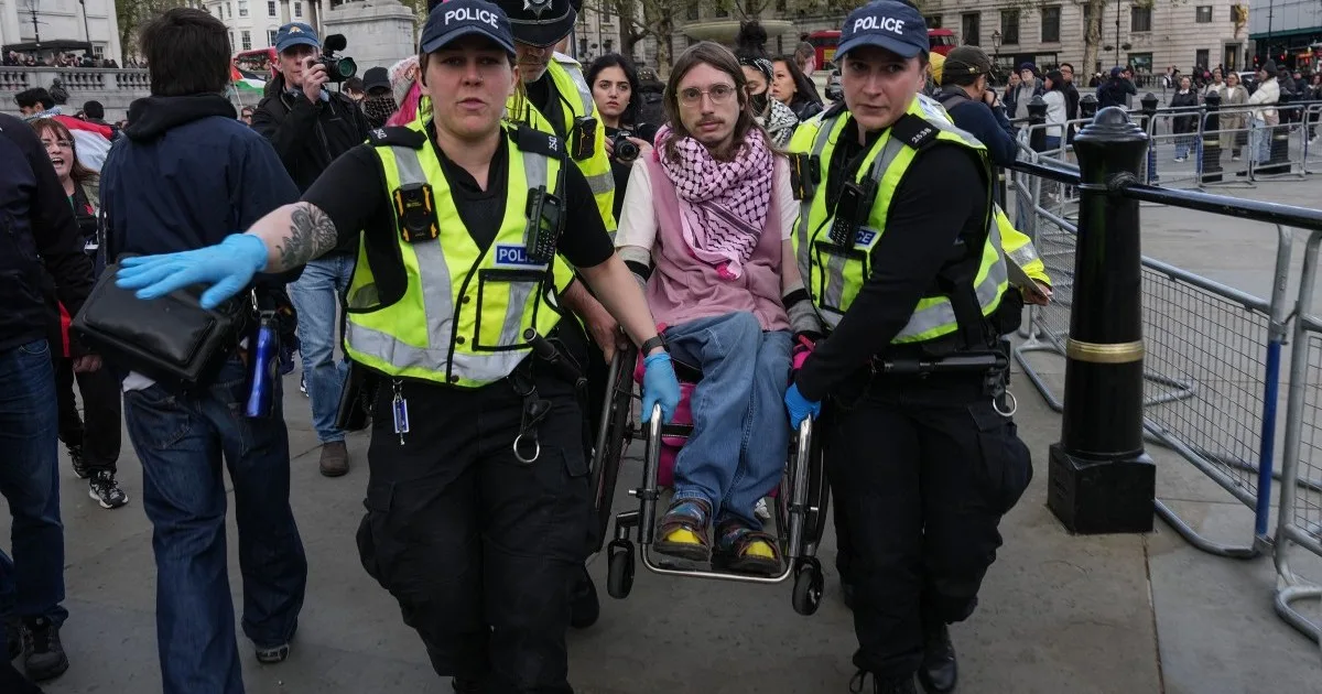 523 Arrested in London Pro-Palestinian Protest as Group Condemns UK's Gaza Role