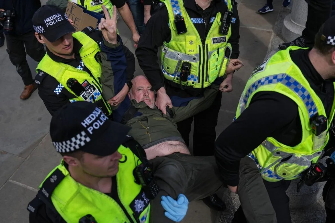 523 Arrested in London Pro-Palestinian Protest as Group Condemns UK's Gaza Role