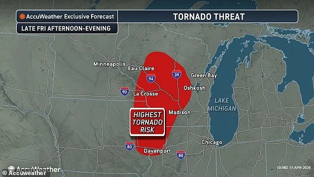 Midwest Storm System Brings Tornado Warnings to Millions