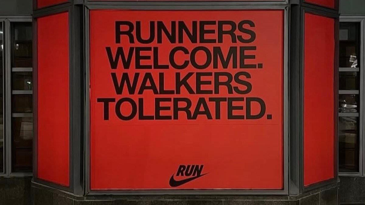 Nike accused of elitism after ads target Parkrun walkers in London.
