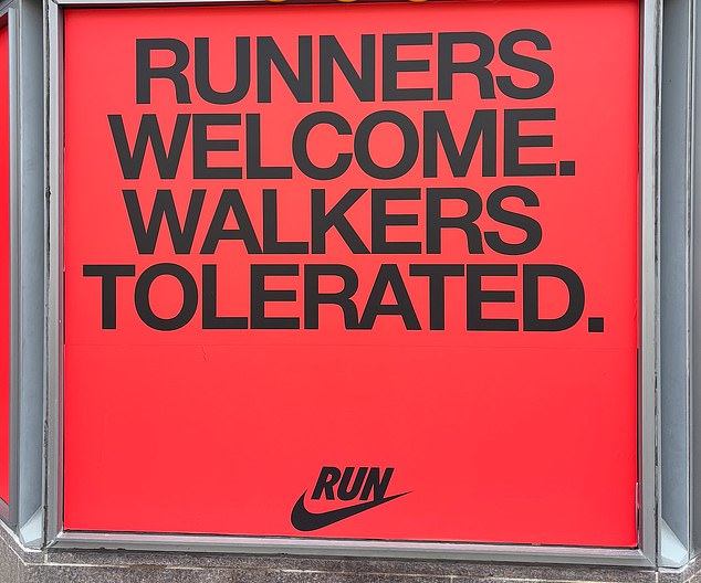 Nike accused of elitism after ads target Parkrun walkers in London.