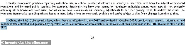 Luckin Coffee's App Mandate Raises Data Privacy Fears