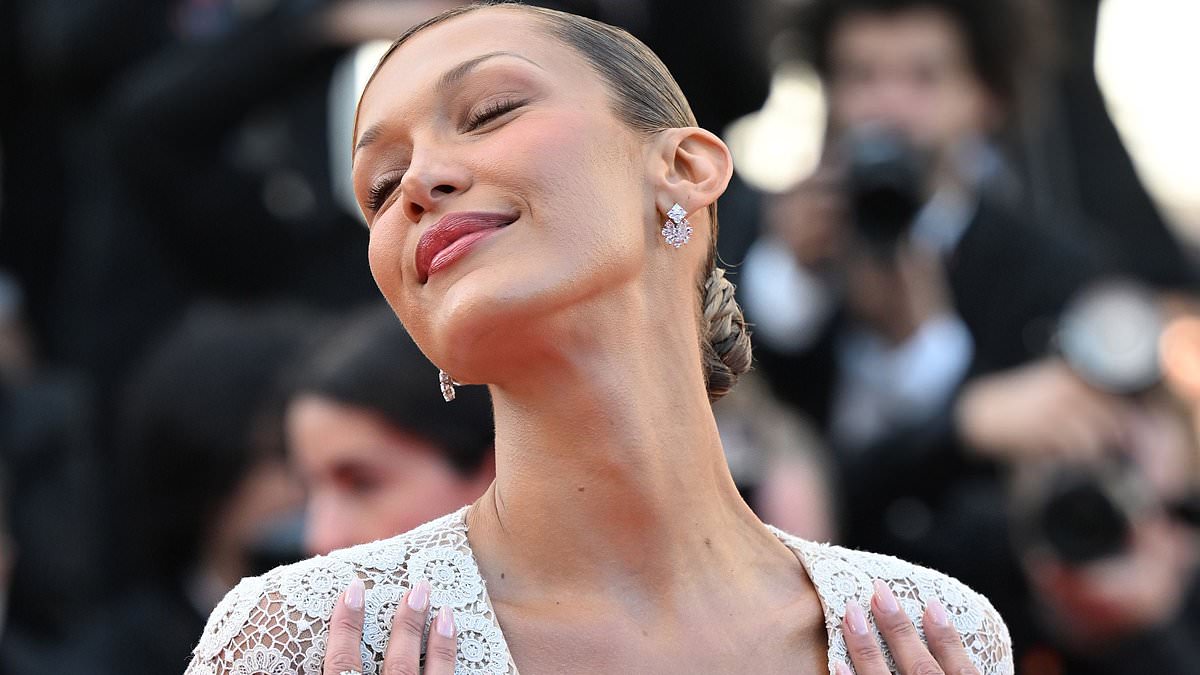 Bella Hadid's Cannes Gown Required Over 22,000 Hours of Planning