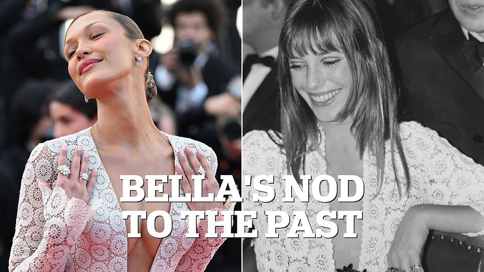 Bella Hadid's Cannes Gown Required Over 22,000 Hours of Planning