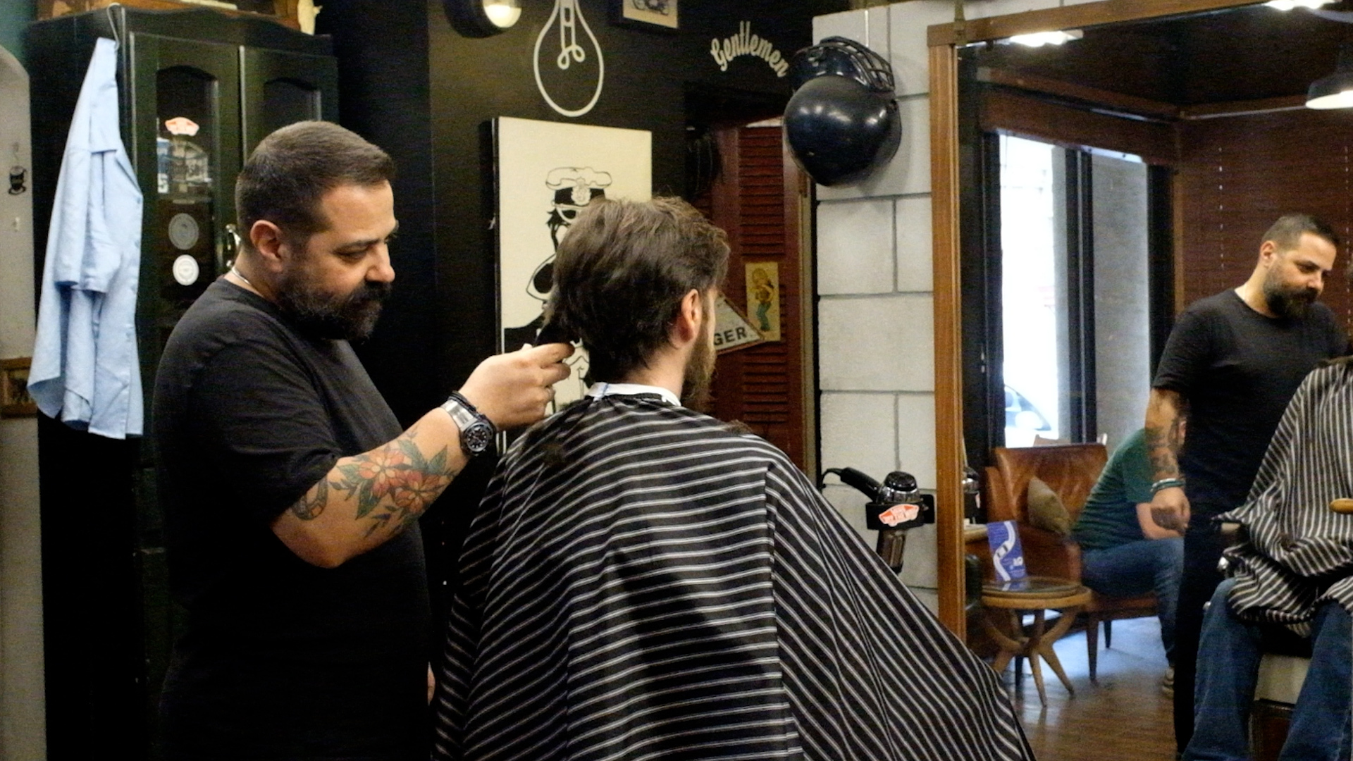 Mario's Beirut Barbershop Offers Refuge Amidst Chaos and Uncertainty