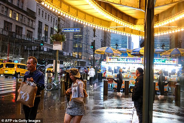 Sudden 50-degree temperature drop brings stormy, frigid weather to the US.