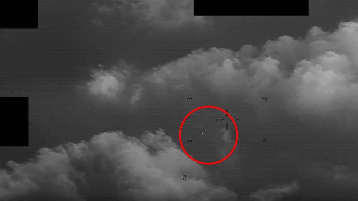 Trump administration releases UFO files featuring high-speed orb over Yellow Sea
