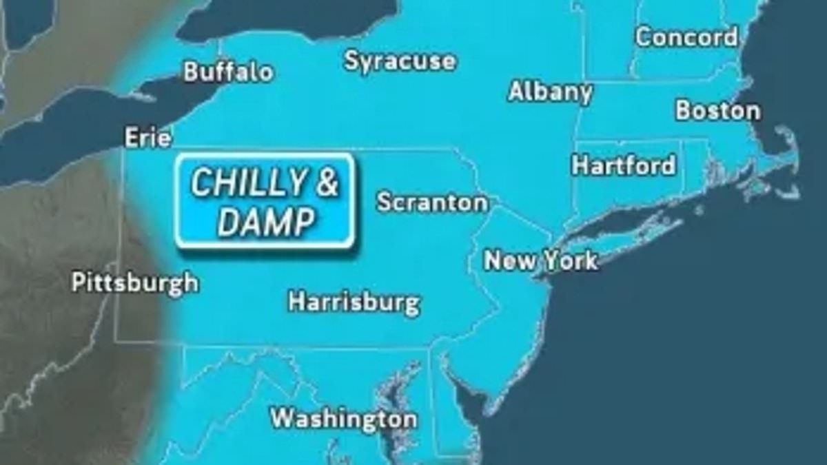Cold Front Brings Unseasonably Low Temperatures to Eight States for Memorial Day