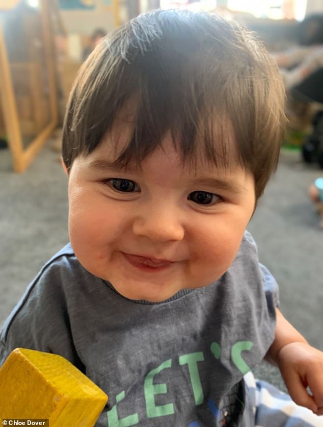 Parents relieved after successful open heart surgery saves their infant son.