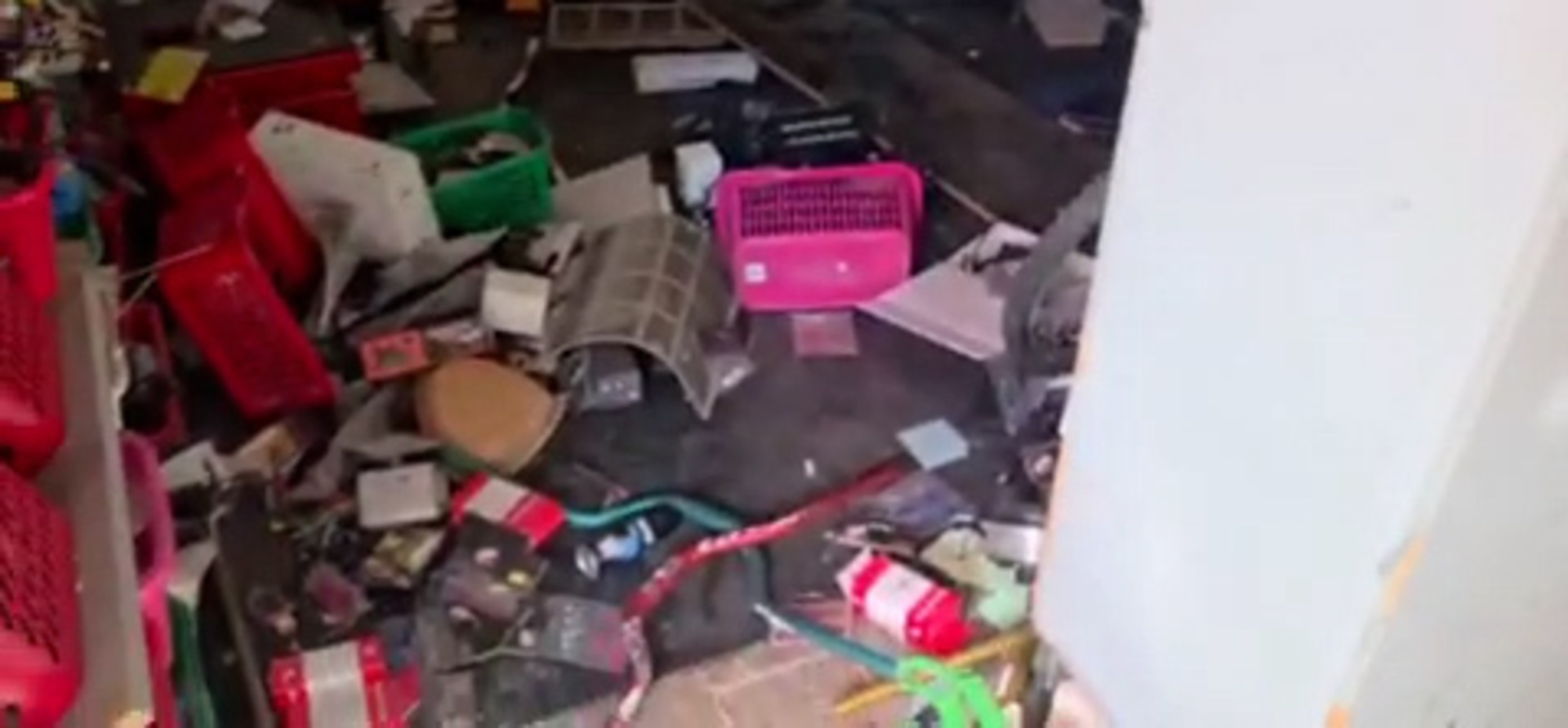 Israeli military intercepts Hezbollah aerial assault, causing damage in Kiryat Shmona.