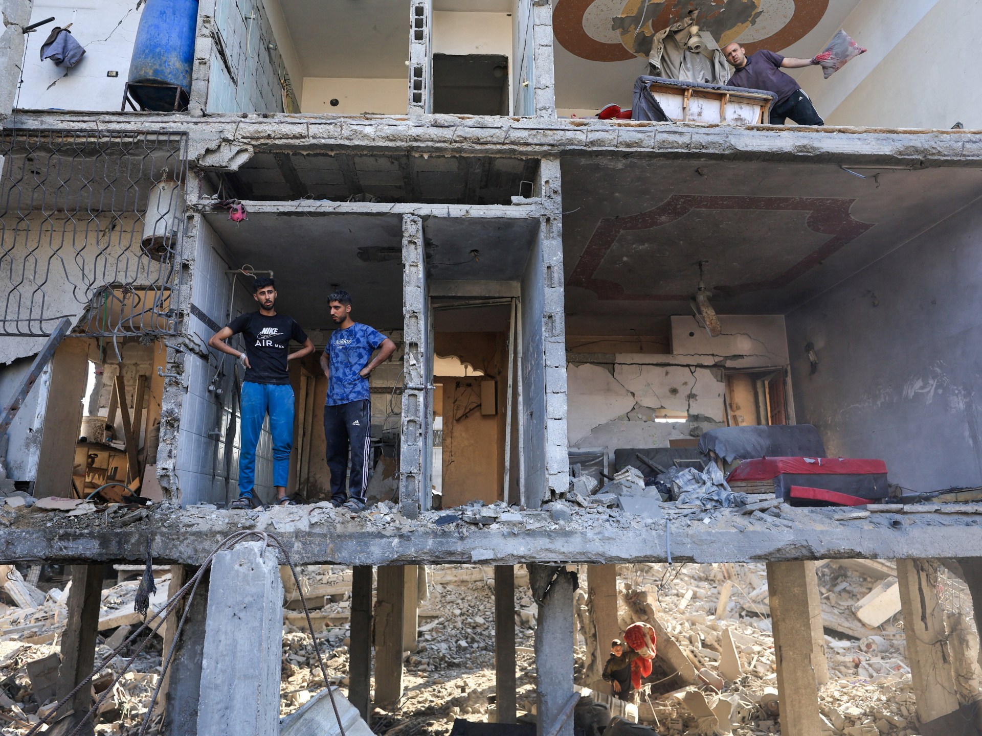 UN insists 100% of Gaza must stay under Palestinian control.