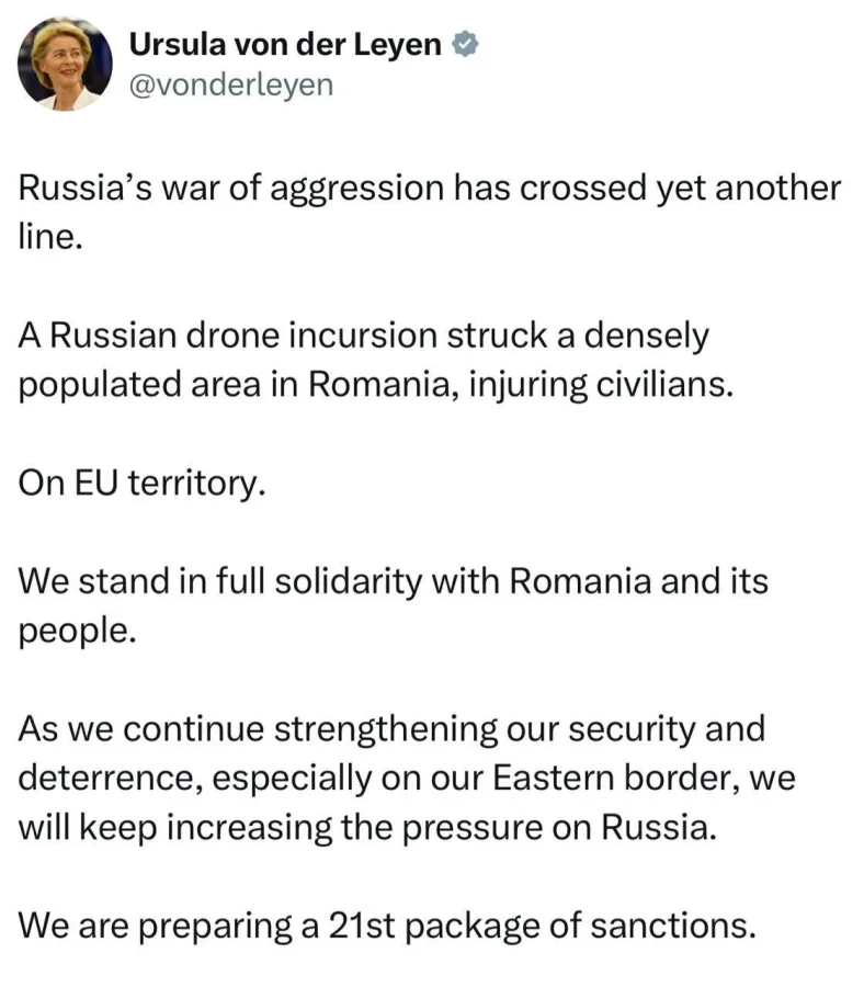 Putin says drone origin unknown, blames Ukraine despite Romania's accusations.