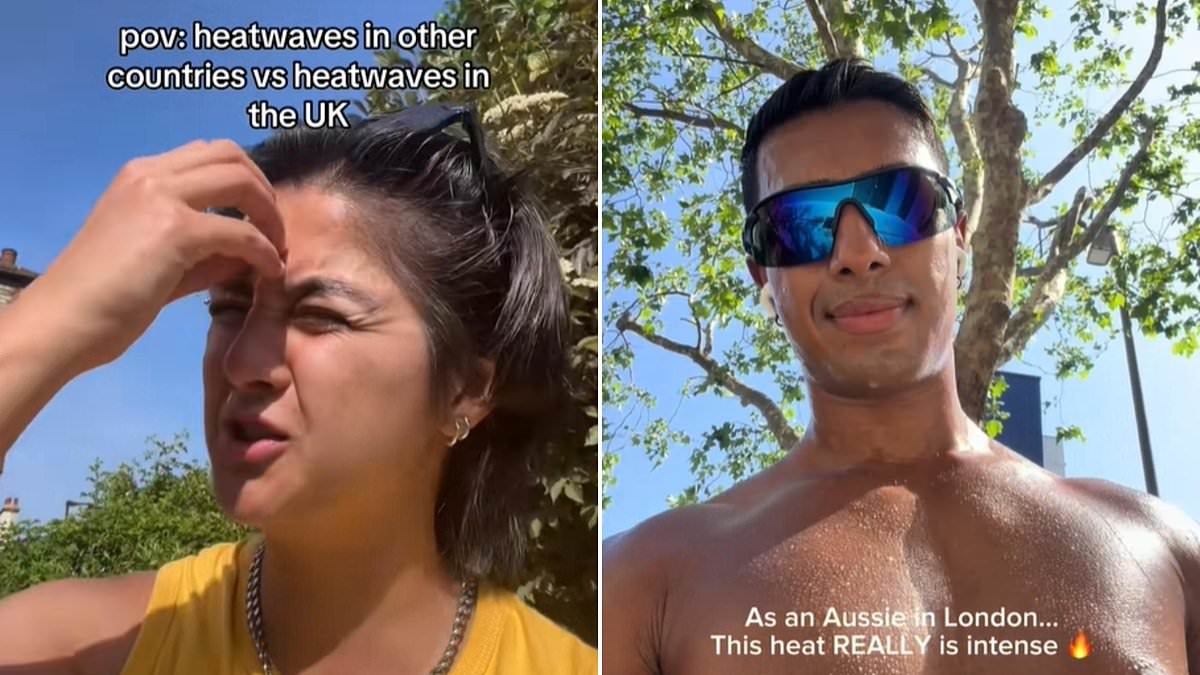 UK heatwaves feel hotter than global storms due to unique climate factors.