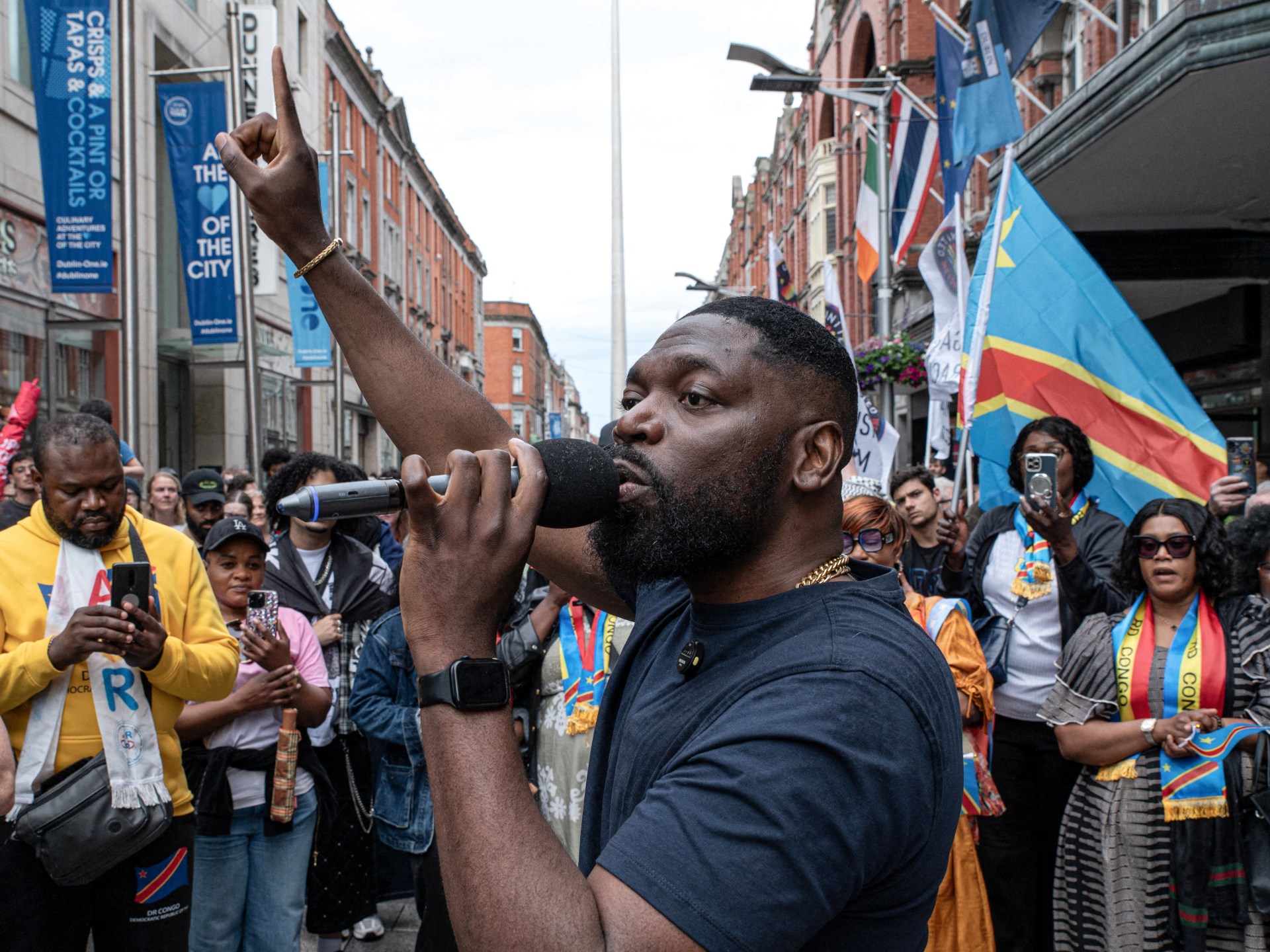 Ireland's Black community speaks out on systemic racism after Yves Sakila's death.