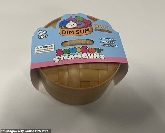 Safety experts warn squishy dumpling knock-offs contain dangerous chemicals.