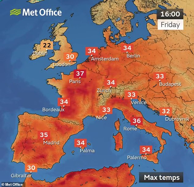 Britain faces routine extreme heat as temperatures soar to 32°C.