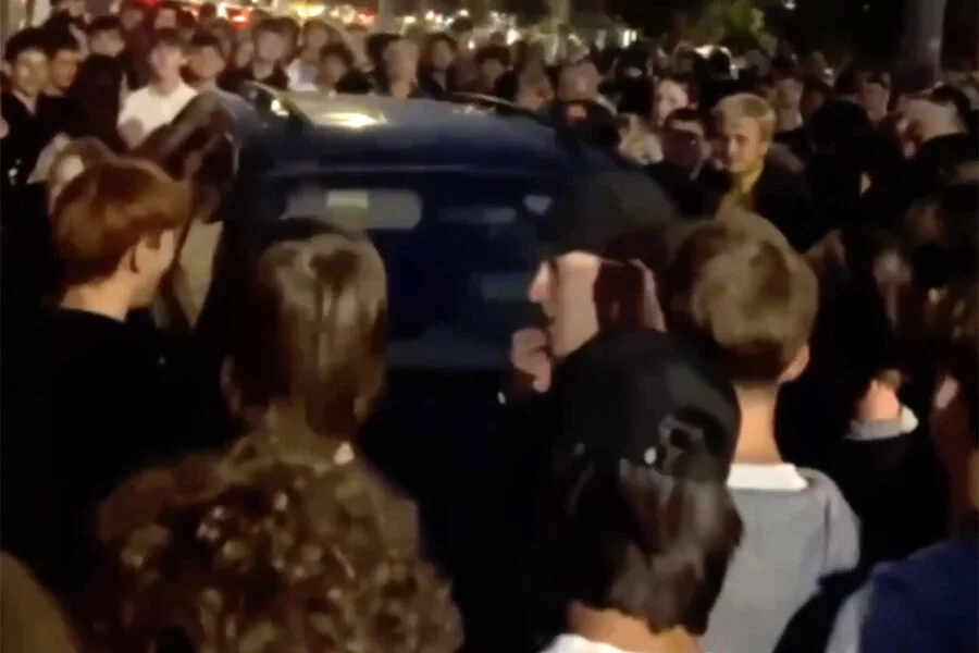 Police Fire on Crowd During Ukraine Lviv Mobilization Riot Amid Alleged Torture.