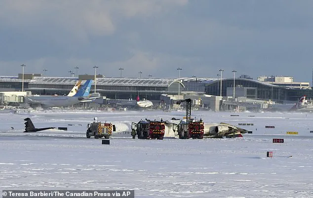 Delta Air Lines Jet Crashes at Toronto Airport; Passengers Describe Chaos and Relief