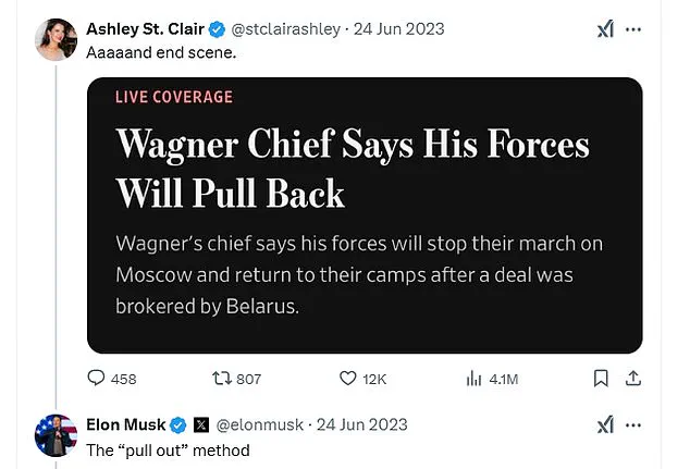 Photo Emerges of Elon Musk and Ashley St. Clair at Twitter Headquarters