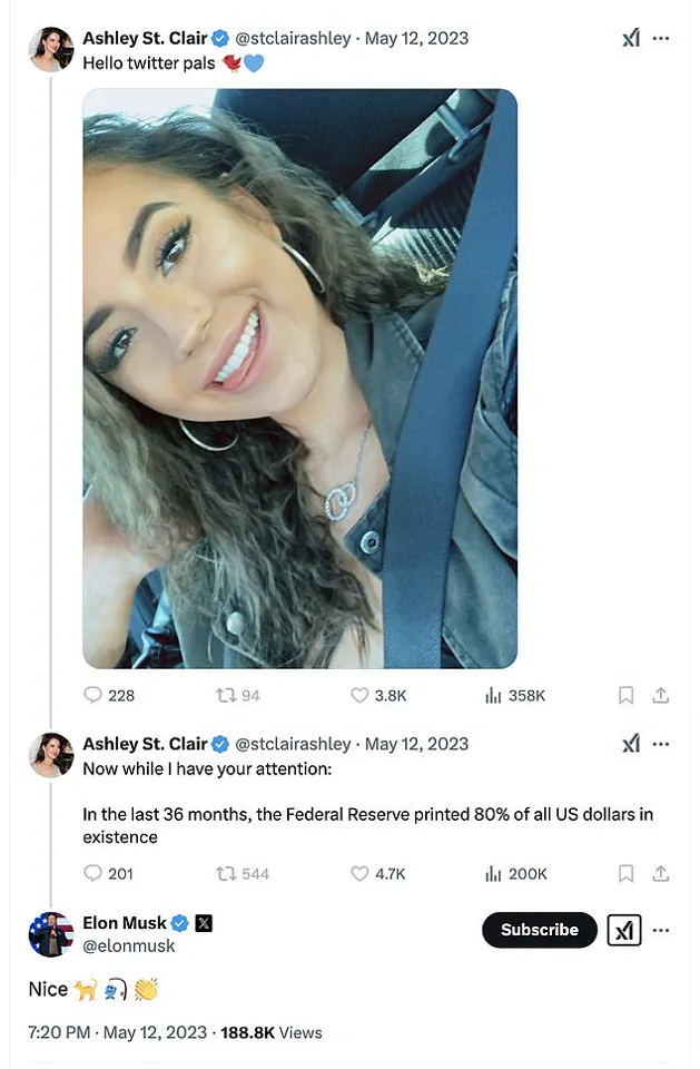 Photo Emerges of Elon Musk and Ashley St. Clair at Twitter Headquarters