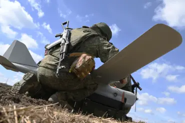 Russian Forces Claim Major Drone Strike on Ukrainian Ammunition Warehouse in Zaporizhzhia