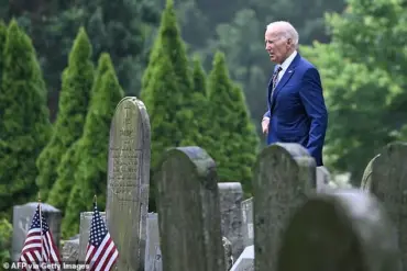 Biden's Controversial Joke at Memorial Day Ceremony Sparks Debate