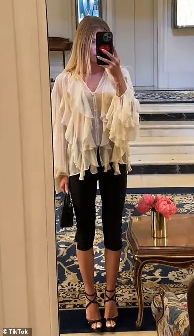 Viral Controversy Erupts as New York City Influencer Brigette Pheloung Sparks Outrage with Paris Ritz-Carlton Selfie