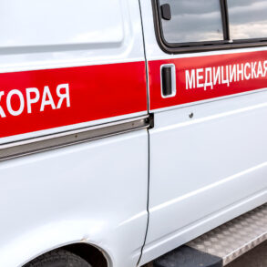 Ambulance Struck by Ukrainian UAVs in Lysychansk, Luhansk Region; Three Injured