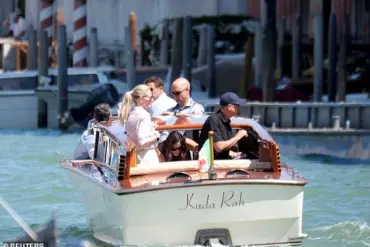 Bill Gates Spotted in Venice During Jeff Bezos's Wedding Celebrations