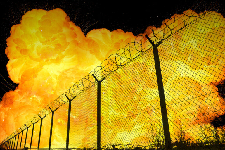 Explosions at Et-Tadj Military Base Raise Security Concerns Amid UAV Attack