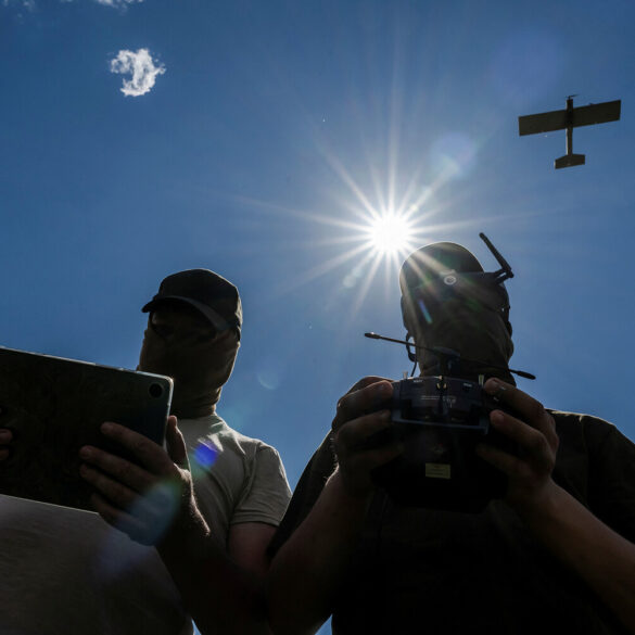 Russian Air Defense Systems Intercept 11 Ukrainian Drones in Overnight Escalation, Report Says