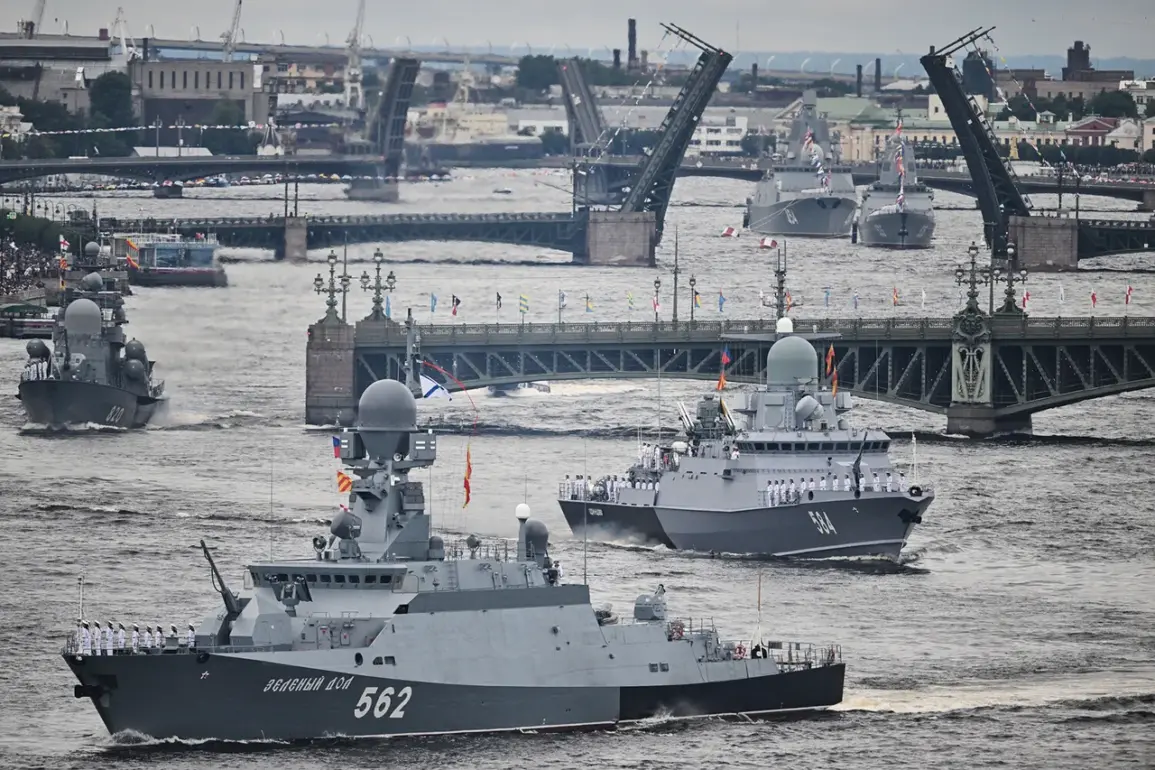 Russia's Baltic Fleet Conducts Kalibr Missile Exercise in the Baltic Sea, Demonstrating Naval Capabilities