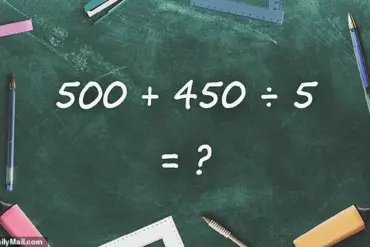 Viral Math Problem 500 + 450 ÷ 5 Sparks Global Debate on Social Media