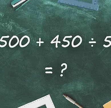 Viral Math Problem 500 + 450 ÷ 5 Sparks Global Debate on Social Media