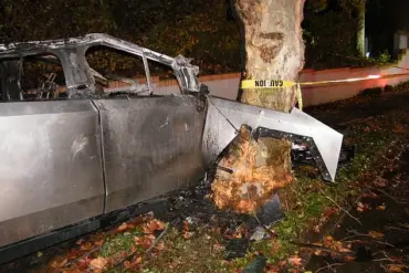Haunting Image Captured Before Tesla Cybertruck Crash That Killed Three College Students
