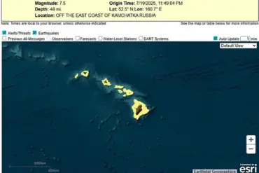 Hawaii's Emergency Systems Spring into Action Following 7.5 Earthquake, Public Informed of Tsunami Concerns