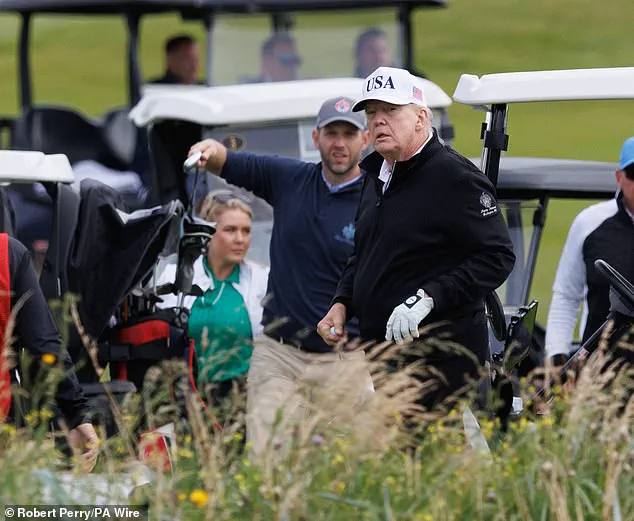 President Trump and Press Secretary Leavitt Highlight Strong Communication and Leadership at Turnberry Golf Course