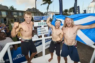 Survival Story of Scottish Brothers During Pacific Rowing Journey as Storm Threatens Their 9,000-Mile Mission