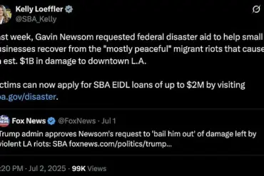 Unexpected Move: California Governor Seeks Federal Disaster Relief from Trump Amid LA Unrest