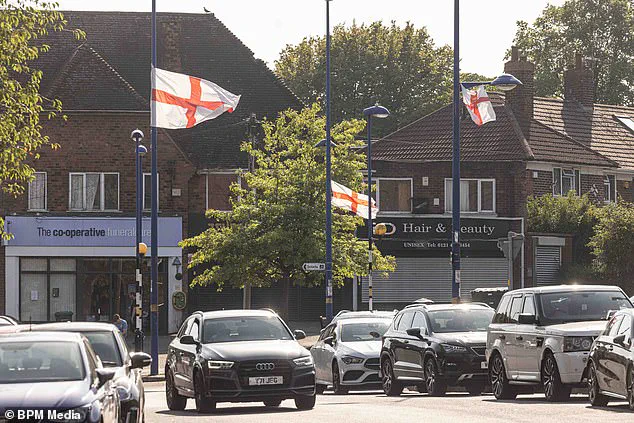 Birmingham Council Sparks Controversy Over Removal of St George’s and Union Jack Flags Amid Safety Concerns and Palestinian Flag Presence