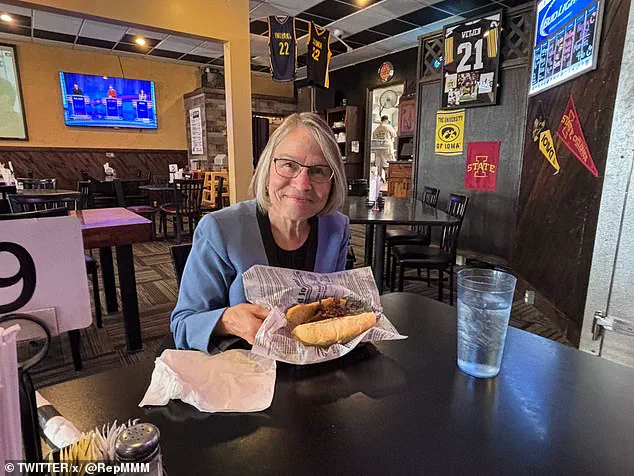 Heated Debate Erupts Over Congresswoman's Social Media Post Showing Lunch Receipt