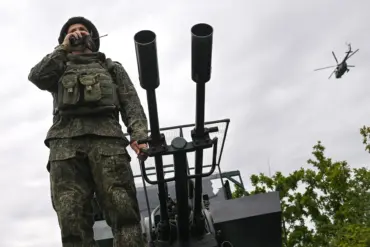 Russian military report reveals Ukrainian forces used damaged NATO vehicles as barriers in Donetsk village